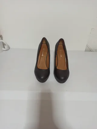 Zapatos de salón tacón 10cm T.39