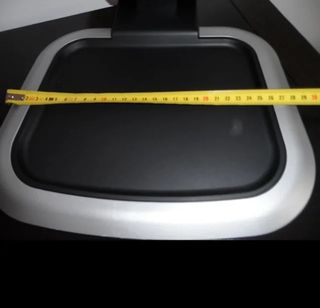 Soporte Monitor PC Negro/Plateado