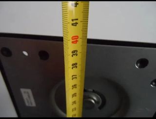 Soporte Monitor PC Negro/Plateado