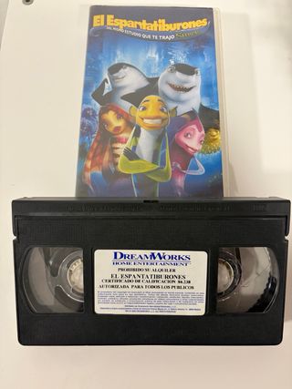 Pelicula VHS El Espantatiburones