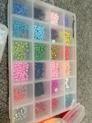 Set de gomas y abalorios para pulseras