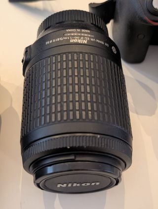 Cámara Nikon D3300 + 3 Lentes + Flash + Mochila