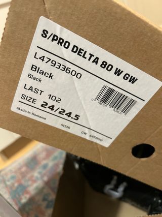 Botas de esquí Salomon Mujer s pro delta 80.