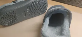 Zapatillas de estar por casa azules y grises