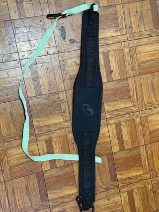 Cinturón para dominadas para añadir peso (discos)