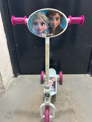 Patinete Frozen Disney 3 ruedas