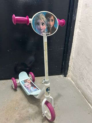 Patinete Frozen Disney 3 ruedas