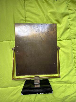 Espejo Rolex Años 70 Negro y Dorado