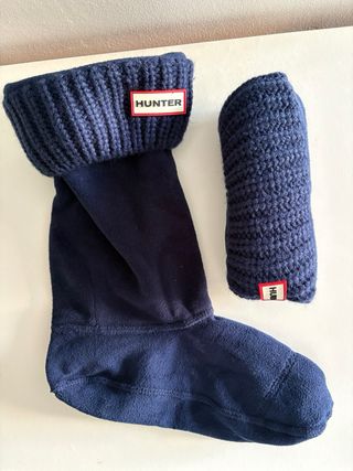 Calcetines Hunter Kids Azul Marino Talla XL