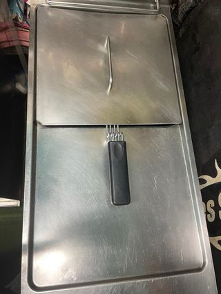 Freidora de 25 litros, profesional de gas Baron