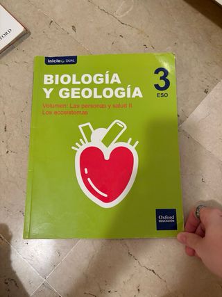 BIOLOGIA Y GEOLOGIA 3 ESO VOLUMEN 1 y 2