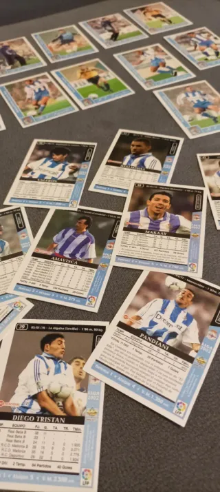 Cromos Deportivo de la Coruña 2001-2002