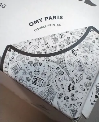 Tappeto gioco e sacca portaoggetti Omy