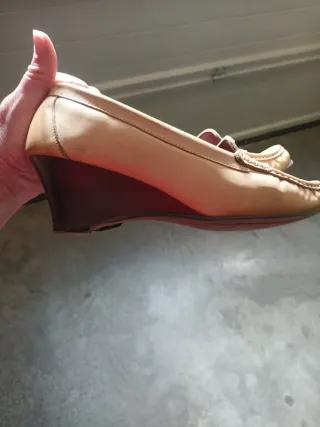 Moca&Piel Zapatos Mujer Beige