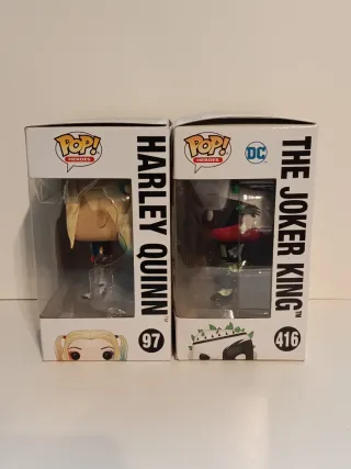 Funko Pop! Harley Quinn y Joker King