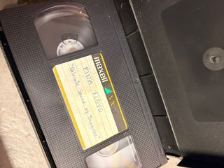 3 conciertos en VHS: Metallica, Pink Floyd Concert