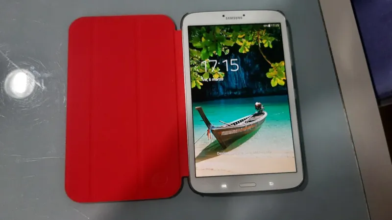 Samsung Galaxy Tab 3 SMT310 Blanca afbeelding 3
