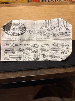 Mini Cars Nun. 87 Camión Unic Hormigonera