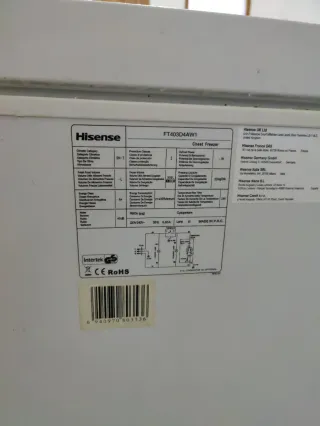 Arcón Congelador Hostelería