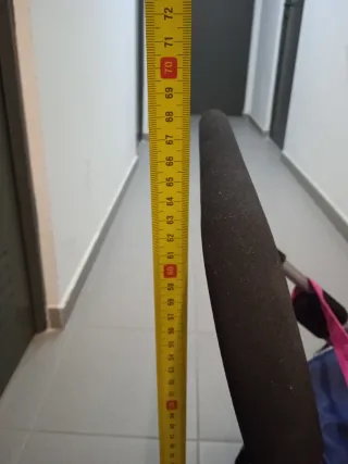 Carrito de juguete para bebé rosa y azul