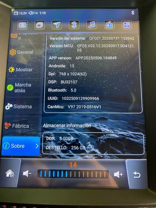 Pantalla Mitsubishi Pajero V80 V90 2006-2014