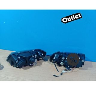 UF FAROS AUDI A3 8L 96-00 OJOS ANGEL FONDO NEGRO H1 R146052C