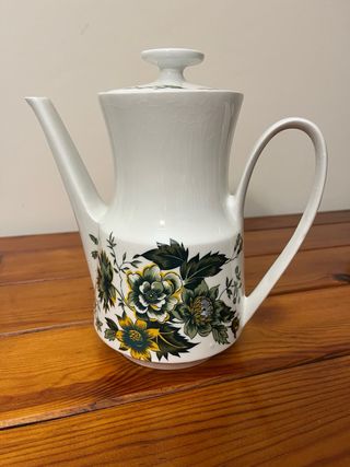 Juego de café Tanagra porcelana floral