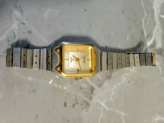 Reloj Orient Vintage Oro Plata Mujer