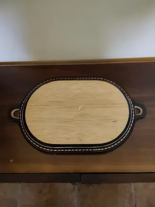 Bandeja decorativa antigua