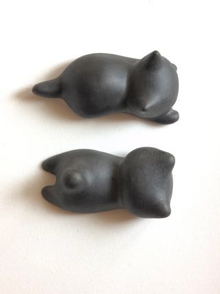 Gatti in gesso ceramico profumato