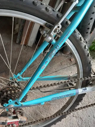 Bicicleta azul WENTI