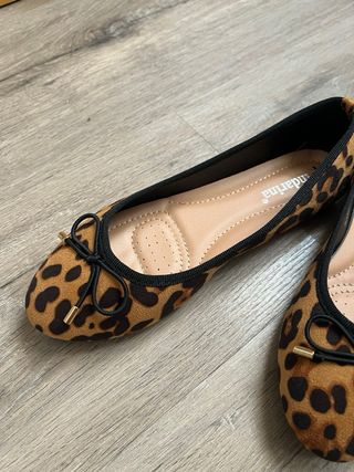 Bailarinas animal print Talla 37