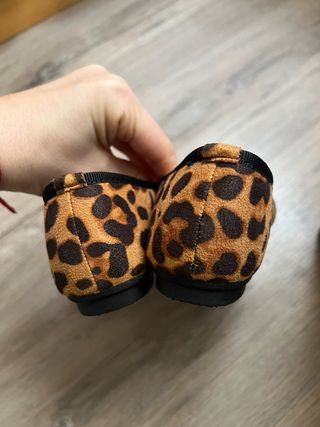 Bailarinas animal print Talla 37