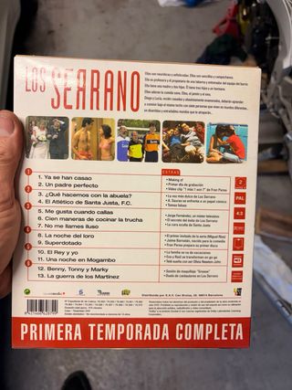 Los Serrano: Primera Temporada Completa DVD