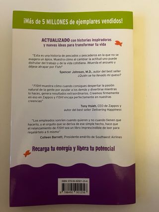 Libro FISH para gestión de equipos.