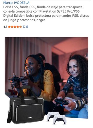 funda de viaje consola Playstation 5/PS5 Pro/PS5