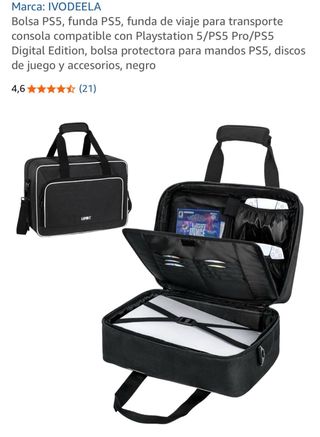 funda de viaje consola Playstation 5/PS5 Pro/PS5