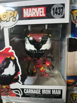 Funko Pop Marvel 1437 Carnage Iron Man