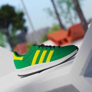 Adidas Run 70s 2.0 Amarillo/Verde y Negro amarillo