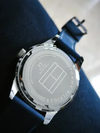 Reloj Tommy Hilfiger Hombre Azul y Plateado