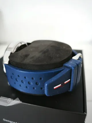 Reloj Tommy Hilfiger Hombre Azul y Plateado