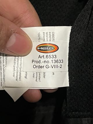 Chaqueta de Moto Held Negra y Gris