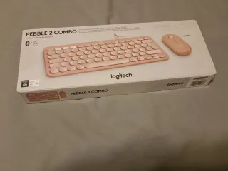 Teclado y Ratón Inalámbricos Logitech Pebble Combo