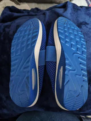 Zapatillas Malla Transpirable Azul