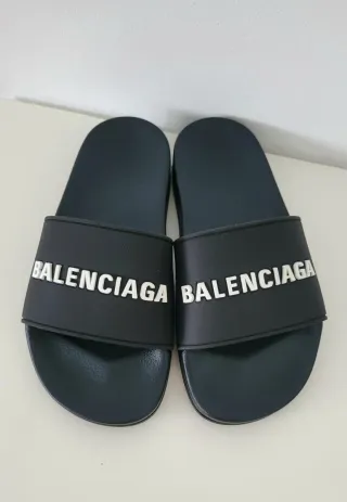 Chanclas Balenciaga Negras