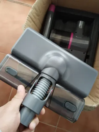 Aspiradora sin cables USB gris