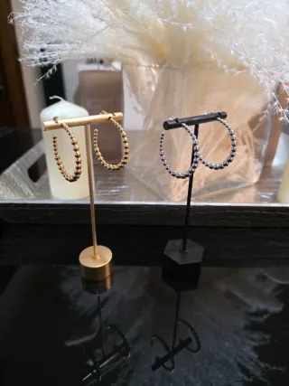 Pendientes Bisutería de Alta Gama.