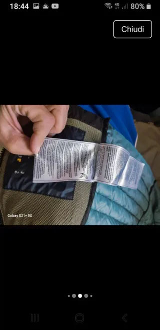 Piumino 100 gr.Colmar donna nero