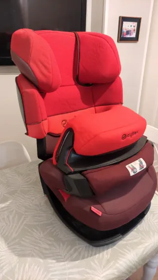 Silla Coche Cybex Pallas Fix Roja