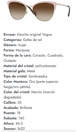 Gafas de sol Vogue VO4251S 516/13